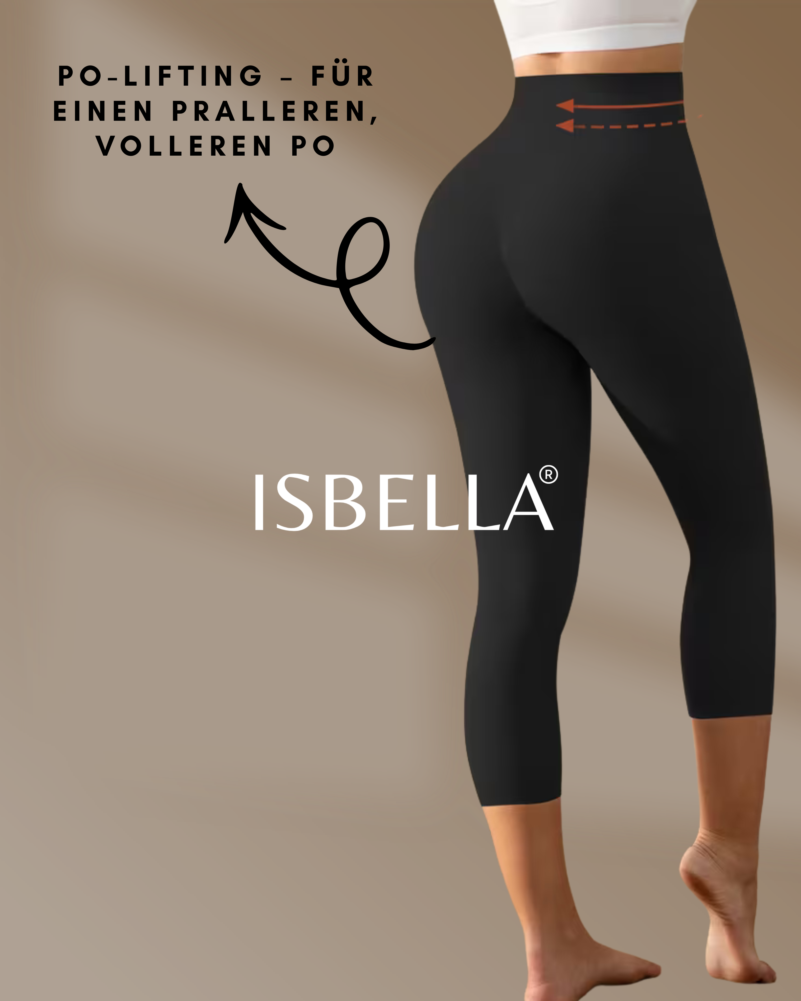 ISBELLA High-Waist Capri Pants – Formend wie eine zweite Haut