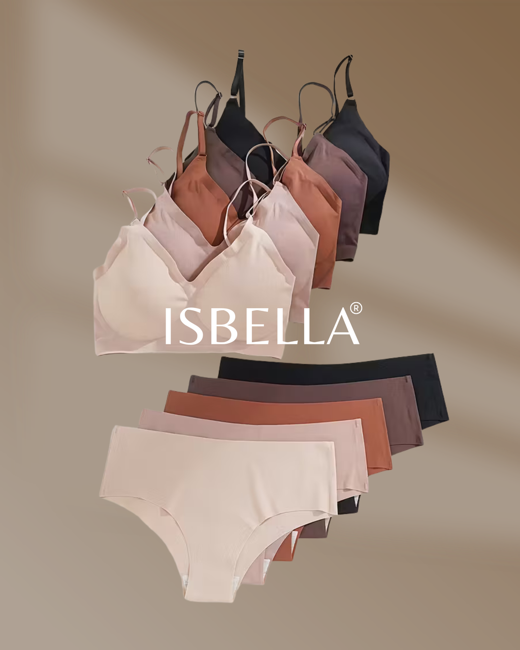 SilkTouch Invisible Set – Ultraleichtes Nahtlos-Set in 5 Farben