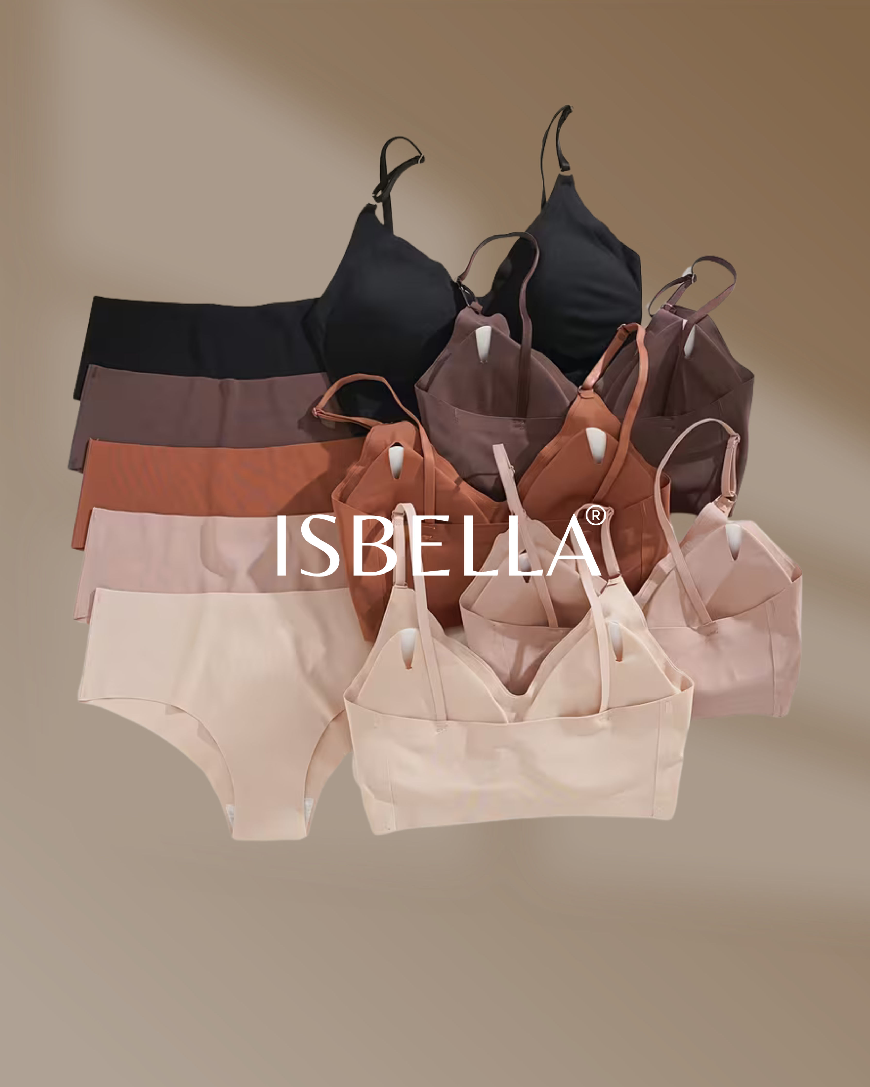 SilkTouch Invisible Set – Ultraleichtes Nahtlos-Set in 5 Farben