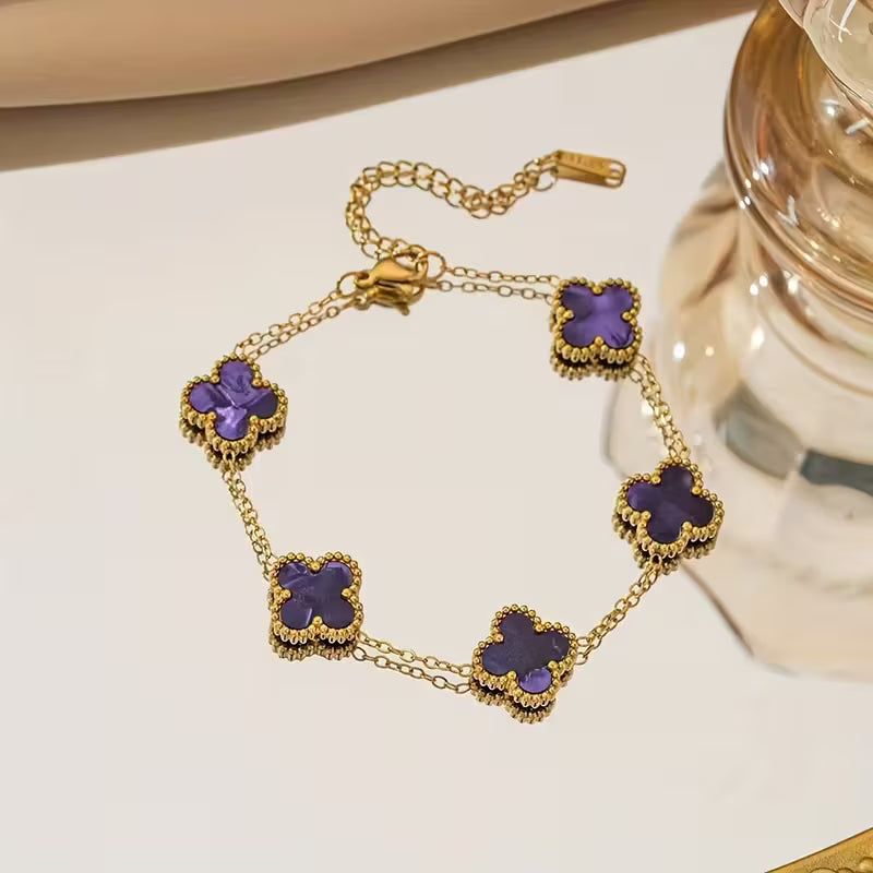 GIFT: Golden­es Kleeblatt-Armband – ab 40 € Einkauf geschenkt