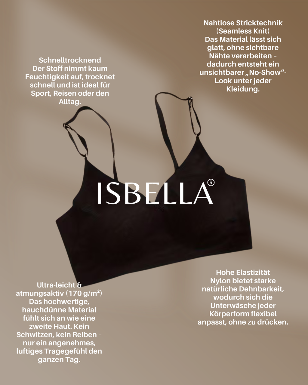 SilkTouch Seamless BH – Hauchdünner Nahtlos-BH ohne Bügel
