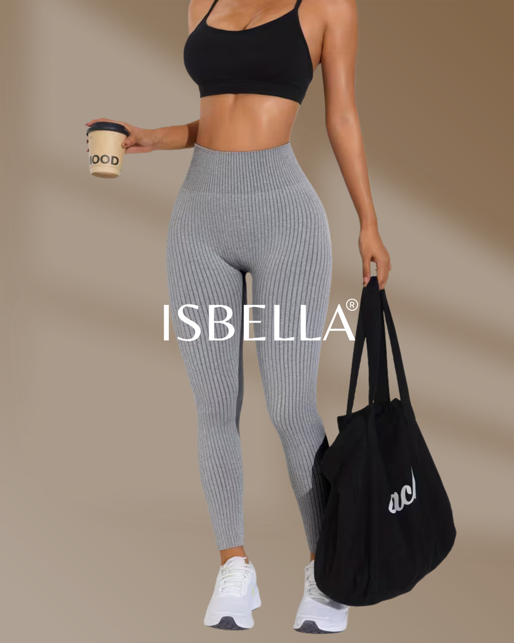 ISBELLA RibFlex High-Waist Leggings – Formend, Nahtlos & Zweite-Haut Komfort