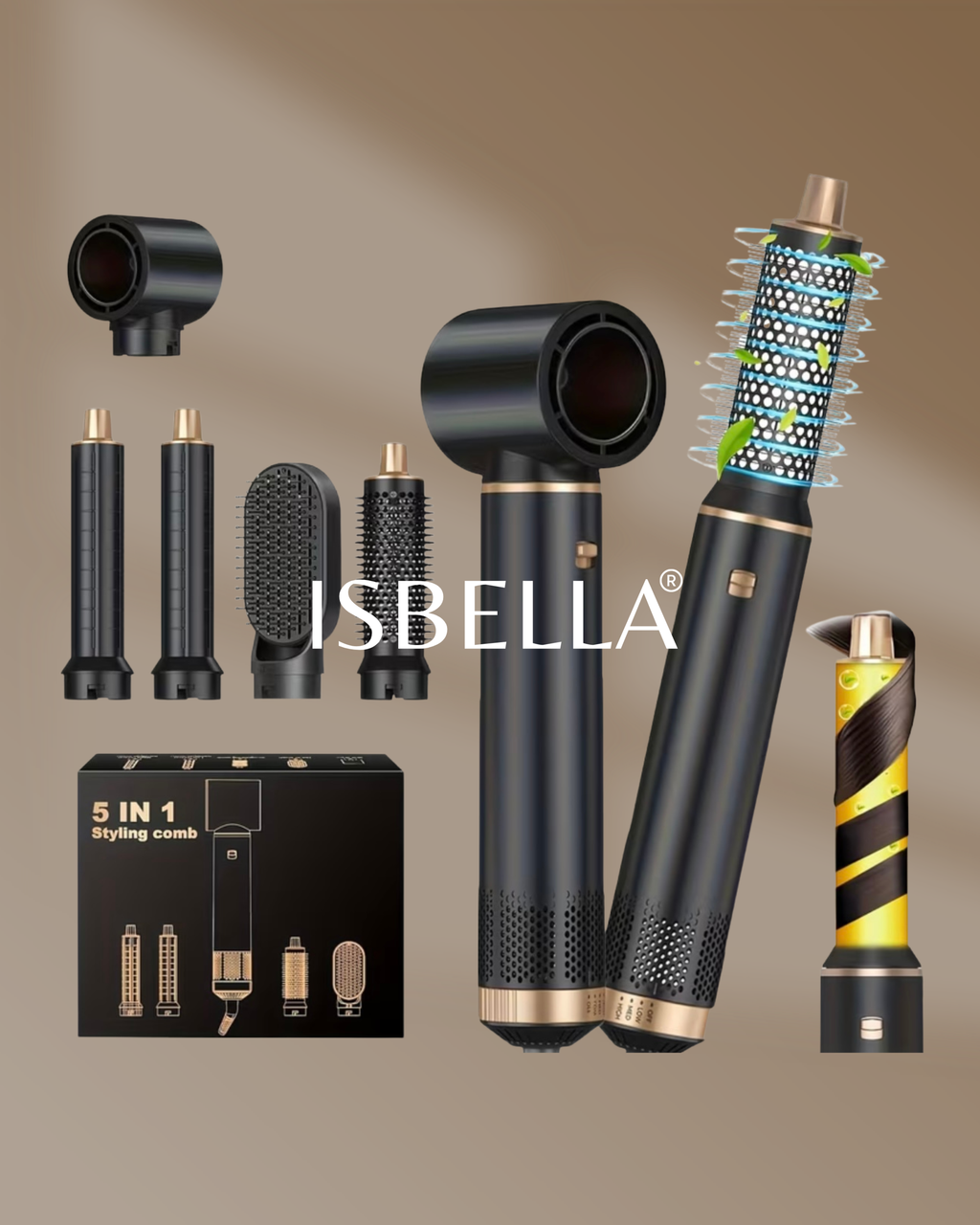 Isbella™ 5-in-1 Hot Air Styler
