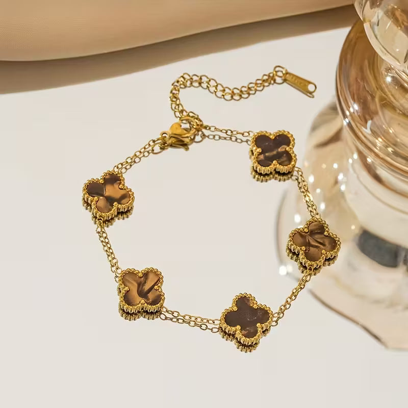 GIFT: Golden­es Kleeblatt-Armband – ab 40 € Einkauf geschenkt